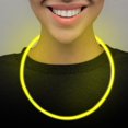 thumbnail image 3 of Collier lumineux, 4 Pièces de 23 cm, Jaune, 3 of 3