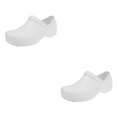thumbnail image 4 of Youkk Slip-Resistant Chef Shoes for Men Waterproof and Oil Proof Size 37 White 39 Yards 2Set, 4 of 6