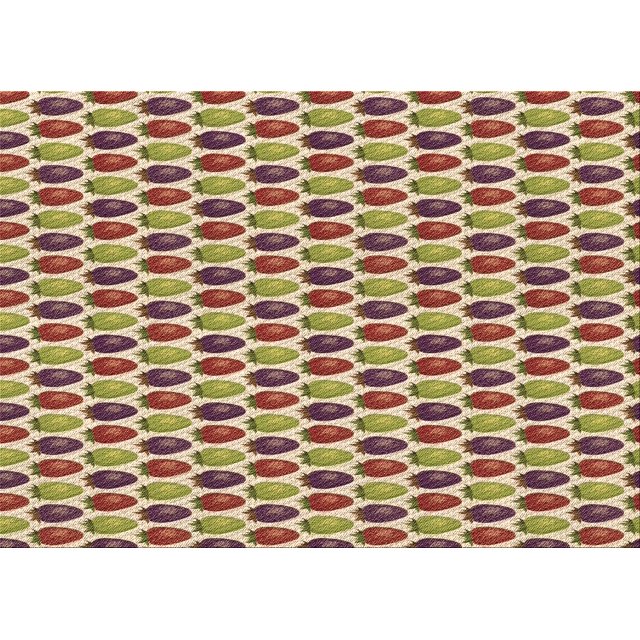 Ahgly Company Tapis Rectangulaire Lavable en Machine Intérieur Transitionnel Marron Rouge, 7 Pieds x 9 Pieds