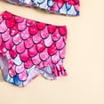 thumbnail image 5 of TIWEKE Maillot de Bain pour Filles, Maillot de Bain à Écailles de Poisson pour Filles, Robe de Fille, Maillot de Bain pour Enfants, Couverture de Maillot de Bain, 6-7 Ans, 5 of 5