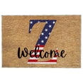 thumbnail image 2 of 4th of July Door Mat Outdoor,Independence Day Welcome Doormat, 4th of July Coir Doormat with Non Slip Backing ,Patriotic Mat Star Front Porch Rugs For Home Entrance 4th of July Decoration,(15*24"), 2 of 2