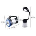 thumbnail image 3 of Dvkptbk Camping Lights Outdoor Multifunctional 3-in-1 Camping Light Flashlight Lighting LED Portable Tent Light Home Desk Lamp Battery Model Camping & Hiking, 3 of 8
