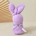 thumbnail image 2 of Serviette Tricotée Ananas Cadeau Compagnon Lapin, 2 of 6