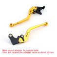 thumbnail image 4 of Motorcycle Long Clutch Brake Lever fit for BMW R1200GS Adventure (LC) 2014-2018 Gold, 4 of 10