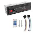 thumbnail image 1 of Lecteur CD Radio de Voiture Charge USB Compatible Bluetooth In-Dash MP3/WMA/WAV/FLAC Système Audio Microphone Intégré Accessoires Multimédia Universels pour RV, 1 of 9