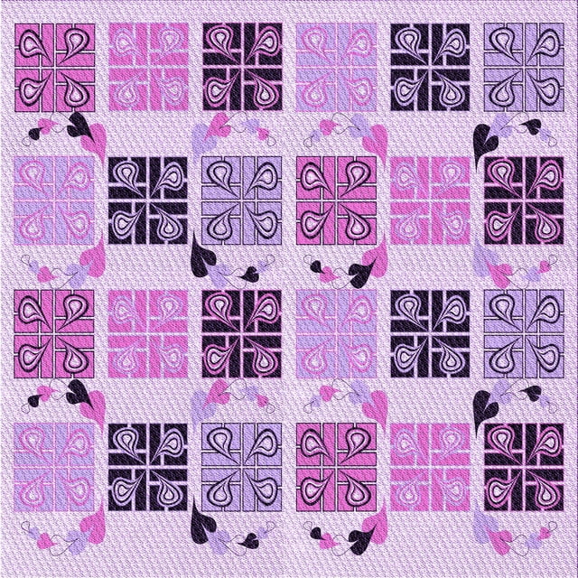 Ahgly Company Tapis d'Intérieur Lavable à la Machine, Carré, Transitionnel, Rose Fleuri, Tapis de Zone, 7 Pieds Carré