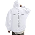 thumbnail image 1 of Chandail à Capuchon Rétro pour Hommes avec Verset Graphique, Tenue Décontractée Inspirante pour Croyants, Chandail Confortable à Enfiler, 1 of 6