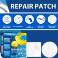 thumbnail image 3 of Air Mattress Patch Kit,Transparent Inflatable Patch Repair Kit for Pvc&Pu Inflatables, Hot Tubs, Above Ground Swimming Pools &Air Mattresses, Uv-Resistant, Long-Lasting Household Essentials, 3 of 8