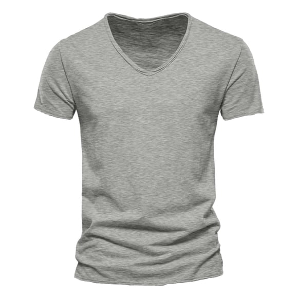 Mens Fashion Casual Solid Men T Shirts Graphic Vintage Color V Neck Short Vintage 1982 T Shirts for Men Sleeve T Shirt Top