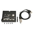 thumbnail image 1 of Panneau Avant PCIE Vers USB 3.0 PC, Large Applicabilité Haute Vitesse Anti-interférence 3,5 Pouces Hub USB Pour Ordinateur, 1 of 8