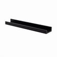 thumbnail image 3 of Kiera Grace Edge Frame Frame Floating Ledge, 23 x 4 pouces, noir, 3 of 8