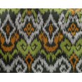 thumbnail image 4 of oneOone Georgette Viscose Fabric Diamond & Swirl Ikat Fabric Prints By Yard 42 Inch Wide, 4 of 4