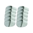 thumbnail image 4 of Thinsony Golf Head Covers PU Portable Protector Travel Athlete Golf for Training Light Blue Large 10 Pcs 5Set, 4 of 6