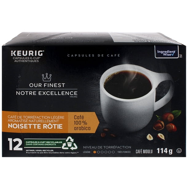 Our Finest Roasted Hazelnut Naturally Flavoured Ground Coffee