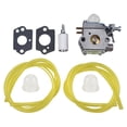 thumbnail image 1 of MYG Carburetor Kit for Craftsman WS210 WC2200 CMXGTAMD25SC CMXGTAMD25 String Trimmer with Primer Bulbs,Fuel Filter,Fuel Hoses,and Gaskets,Compatible with WS210 WC2200 WC210 CMXGTAMD25SC Models, 1 of 9