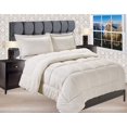 thumbnail image 1 of Mocassi Down Alternative Sherpa Comforter with Shams , TwinXL, Ivory, 1 of 1