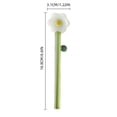 thumbnail image 2 of Fleur de Soleil Colorée Crème Glacée Dessert Brassage Borosilicate Verre Transparent Long Manche Mignon, 2 of 2