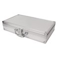 thumbnail image 2 of Multifunction Storage Box Large Capacity Buckle Closure Aluminum Tools Organize Case, 2 of 14