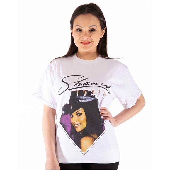 Shania Twain Unisex T-Shirt Purple Photo