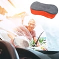 thumbnail image 2 of WLOELOEW Orange High Density 8 Shape Absorbent Car Wash Sponge Mesh Block Double Sided Cleaning Sponge For Automotive Orange, 2 of 4