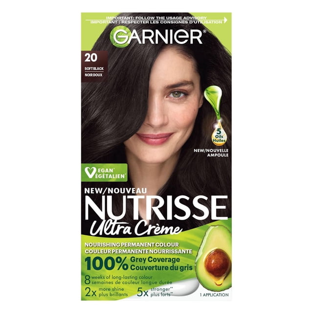 Garnier Nutrisse Ultra Crème, Coloration Permanente, Longue-Durée, 1 unité