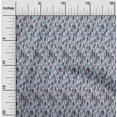 thumbnail image 1 of oneOone Cotton Poplin Fabric Parallelogram Geometric Print Fabric By The Yard 56 Inch Wide, 1 of 4