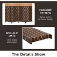 thumbnail image 4 of FDW 4-Panel Folding Room Divider Wood Screen with Mesh Woven Design, Portable Home & Office Partition, CM, 4 of 7