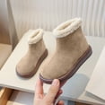 thumbnail image 4 of Girls Boots Fall Winter British Style Short with Fleece Lining for Warmth, 4 of 7