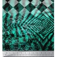 thumbnail image 3 of Soimoi Modal Satin Fabric Multi Panel Print Fabric by Yard 42 Inch Wide, 3 of 3