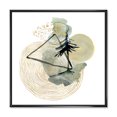 thumbnail image 1 of Designart Abstract Landscape Of Mountains Moon and Tree FLOAT FRAME WALL ART, 1 of 4