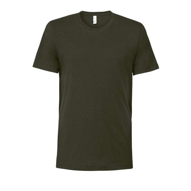 BELLA+CANVAS pour Hommes 3001c, TP, Olive Foncé