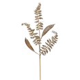 thumbnail image 1 of Vickerman QG192238 33 in. Champagne Fern Leaf Spray - 6 per Bag, 1 of 1