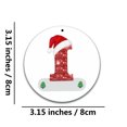 thumbnail image 2 of Matoen12 Christmas Tree Decorations Diy Decoration Letter Decoration "I" - Perfect Christmas Tree Decoration for Homes, Gardens, Courtyards, and Christmas Parties, 2 of 5
