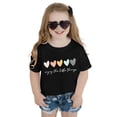 thumbnail image 4 of 2025 Filles Mignon Imprimé Graphique Vêtements 10-12 Col Rond Manche Courte Manche Longue Chemise Tee Été Décontracté T Volant Chemise, 4 of 4