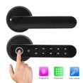 thumbnail image 4 of Serrure de Porte Intelligente d'Empreinte Digitale, Serrure Électronique Réglable d'Interface d'USB Installation Simple avec la Clé d'Urgence pour la Maison pour l'École pour l'Hôtel pour l'Appartement, 4 of 8