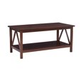 thumbnail image 1 of Edgewood Antique Tobacco Coffee Table, 1 of 8