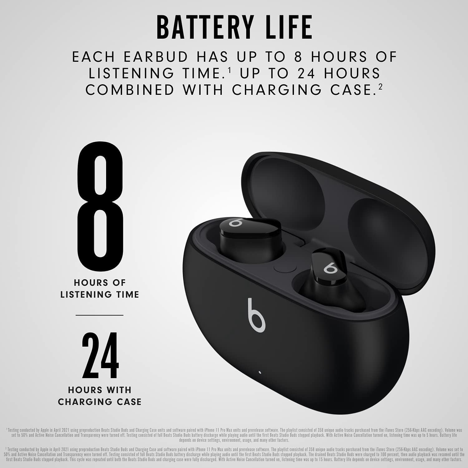 Beats Studio Buds Black(New-Open-Box) - Walmart.ca