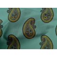 thumbnail image 4 of oneOone Cotton Poplin Fabric Paisley Block Printed Craft Fabric BTY 42 Inch Wide, 4 of 4