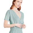 thumbnail image 4 of Robe cache-cœur mi-longueur George pour femmes, 4 of 6