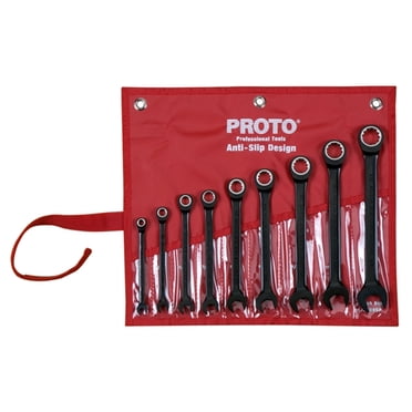 Stanley Proto JSCR-9S Proto Clé à Cliquet Combo Chrome Noir 9 Pcs