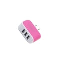 thumbnail image 4 of Universal Candy Color 3 USB port wall Multi-Port Wall Charger US Plug Wall Adapter Cube Block AC 110-220V 5V, 4 of 4