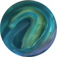 thumbnail image 1 of Ahgly Company Machine Washable Indoor Round Transitional Medium Teal Green Area Rugs, 8' Round, 1 of 7