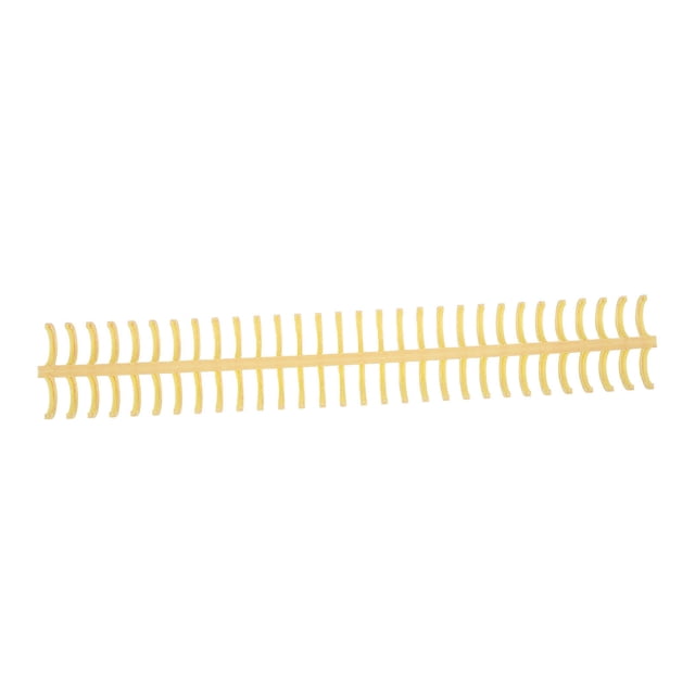 Spiral Binding Coil, Pretty Colour 10Pcs Sheet Binding Comb 130 Sheets Capacity For Page Yellow
