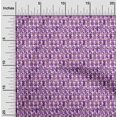 thumbnail image 2 of oneOone Coton Cambric Violet Tissu Fruits Ananas Tissu pour Robe Tissu Imprimé Tissu au Mètre 42 Pouces de Large, 2 of 4