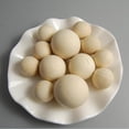 thumbnail image 1 of 100 Pieces Round Loose Spacer Beads for Painting Project Supplies Accessory Bead 10mm, 1 of 8