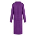 thumbnail image 5 of HWRETIE Ensemble pour Femmes Chandail à Col Rond et Pantalon à Jambe Grand Manches Longues Coupe Ample Tenue Décontractée, 5 of 5