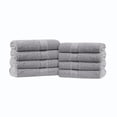 thumbnail image 1 of Mainstays 8pk Washcloth Set, 12" in. x 12", 100% Cotton, Gery, 1 of 7