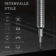 thumbnail image 3 of 31-In-1 Mini Precision Screwdriver Set, Silver Repair Tool Kit for Electronics & Gadgets, Magnetic Bits & Durable Handle, Sandblasted Anodized Grip, Lightweight & Compact,, 3 of 7