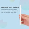 thumbnail image 3 of Yeacher 10Pcs/Pack 8mm Humidifier Cotton Swab Core Cotton Filter Wicks Humidifier Sticks Replacement Cotton Filter Stick Humidifier Parts, 3 of 8
