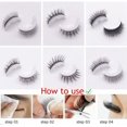 thumbnail image 2 of HAHDAXIA Faux Cils « Glazy Boo », Cils « Glazy Boo » pour les Yeux, Cils Adhésifs Réutilisables, Cils Auto-Adhésifs Réutilisables Auto-Adhérents, Cils Auto-Adhésifs Réutilisables Aspect Naturel, Sans Colle E, 2 of 6